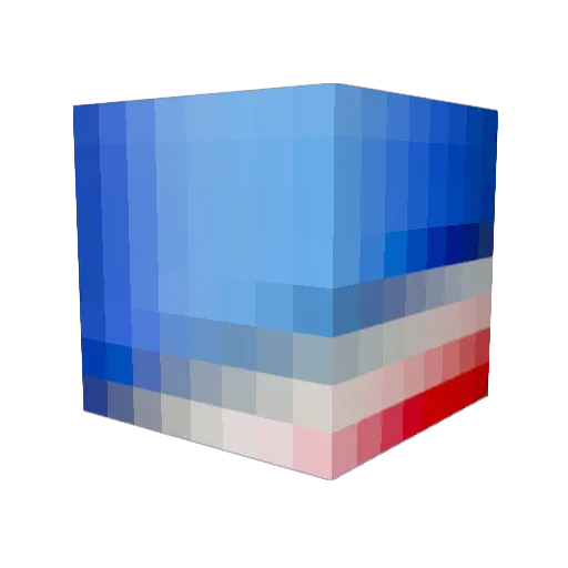 PepsiOSC Minecraft avatar head, 3D render