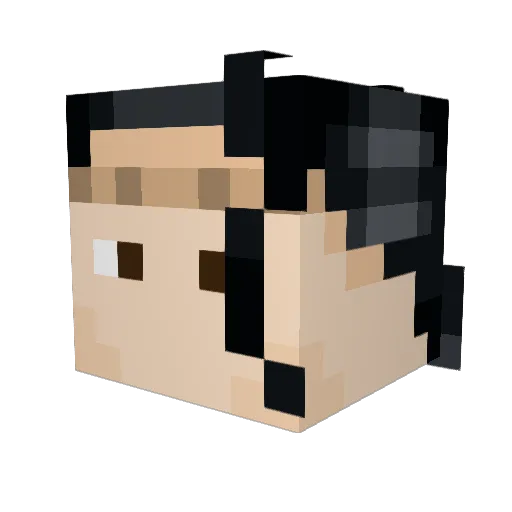 Pepsi_Craver Minecraft avatar head, 3D render