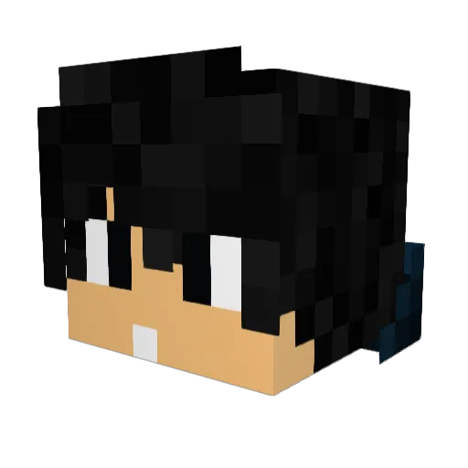 Pepsi_Dragon Minecraft avatar head, 3D render