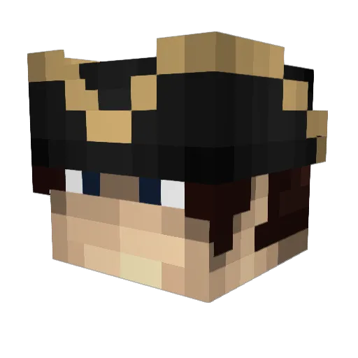 Pepsi_Man1101 Minecraft avatar head, 3D render