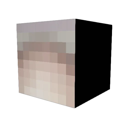Pepsi_shibe07 Minecraft avatar head, 3D render