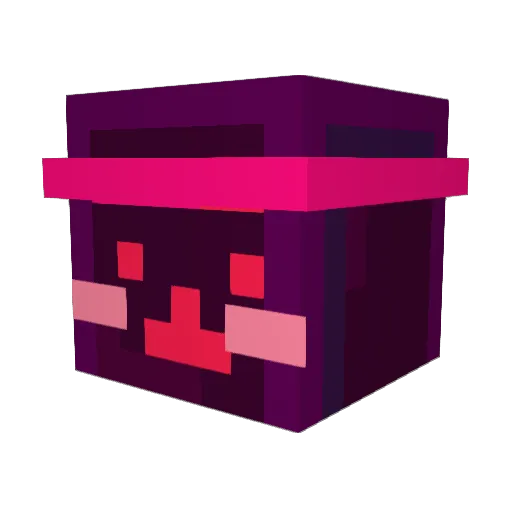 Pepswerve Minecraft avatar head, 3D render