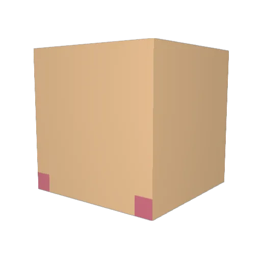 Perakuu Minecraft avatar head, 3D render