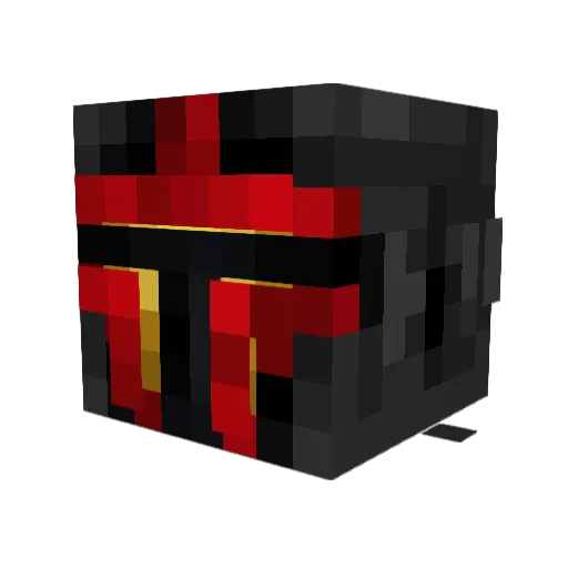 Percival1776 Minecraft avatar head, 3D render
