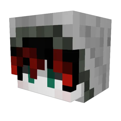 Percival3115 Minecraft avatar head, 3D render