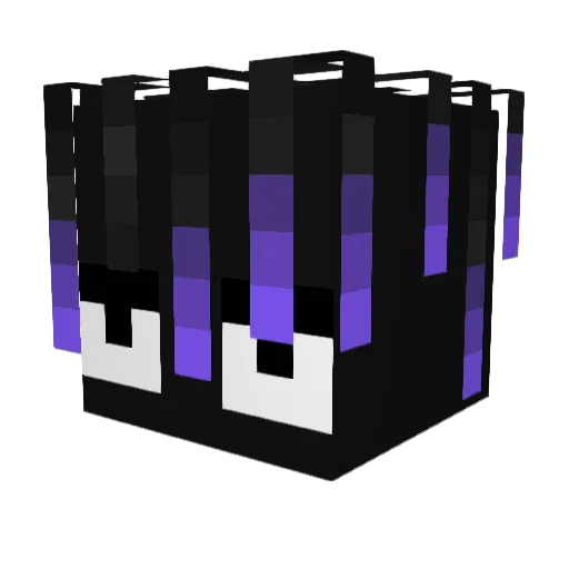 Percy30 Minecraft avatar head, 3D render