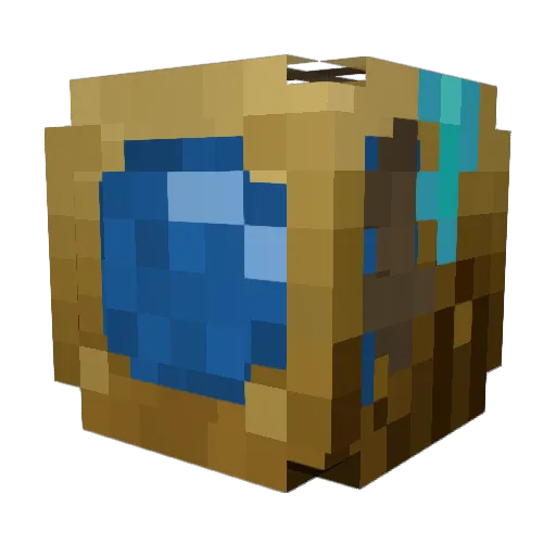 PercyAlto Minecraft avatar head, 3D render