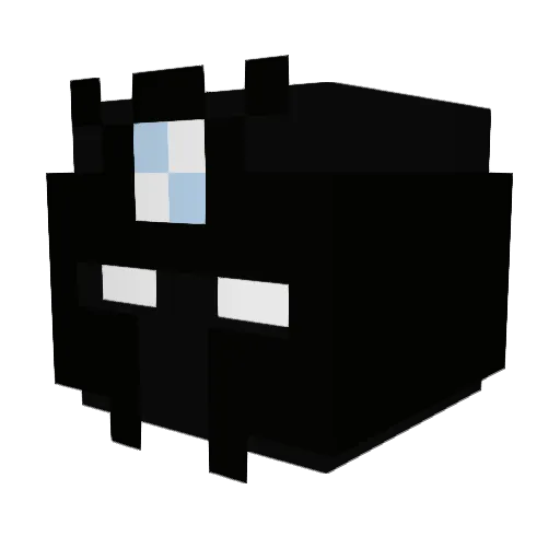 PercyVIX Minecraft avatar head, 3D render