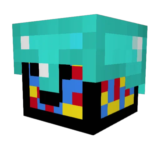 Percyspy Minecraft avatar head, 3D render