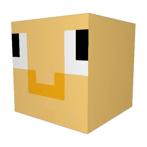 Percyy10 Minecraft avatar head, 3D render