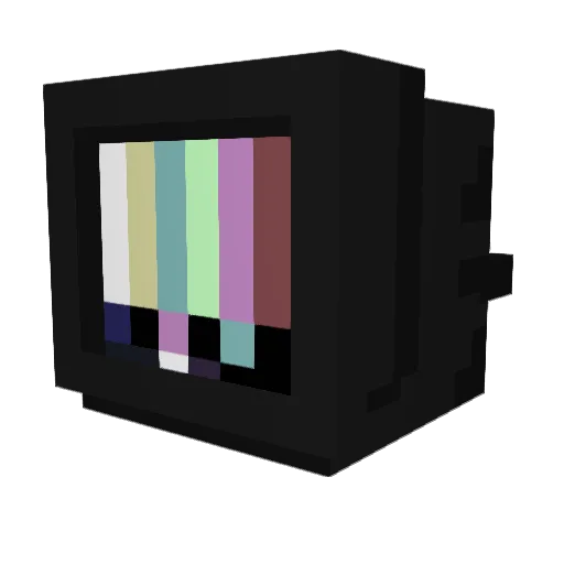 Perdeils Minecraft avatar head, 3D render