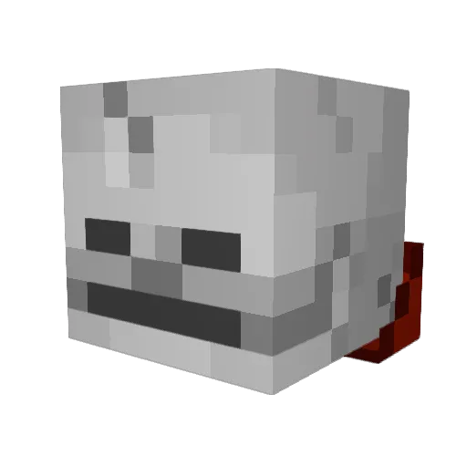 Pereperic5 Minecraft avatar head, 3D render