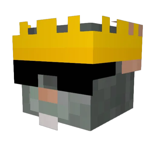 Pererinha__ Minecraft avatar head, 3D render
