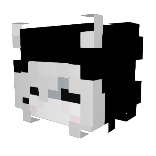 PerfectGemstone Minecraft avatar head, 3D render