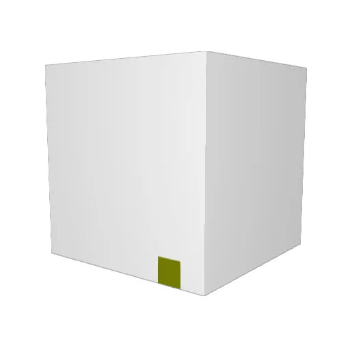 PerfectReality__ Minecraft avatar head, 3D render