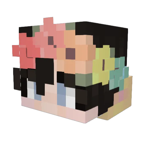 PerfectToast__ Minecraft avatar head, 3D render