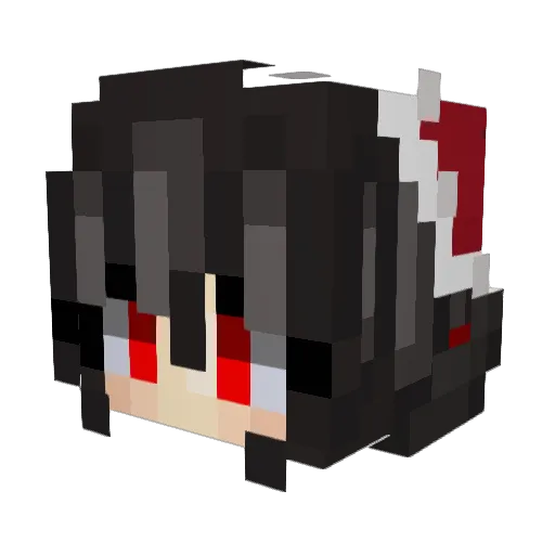 Perfect_66 Minecraft avatar head, 3D render