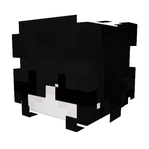 Perfyy Minecraft avatar head, 3D render