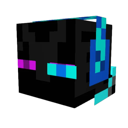 Periddot Minecraft avatar head, 3D render