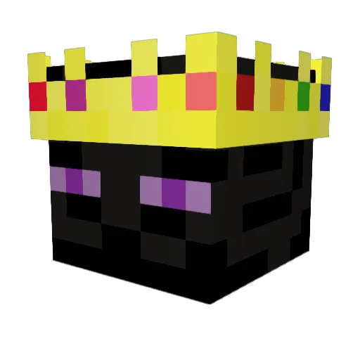Perjx Minecraft avatar head, 3D render