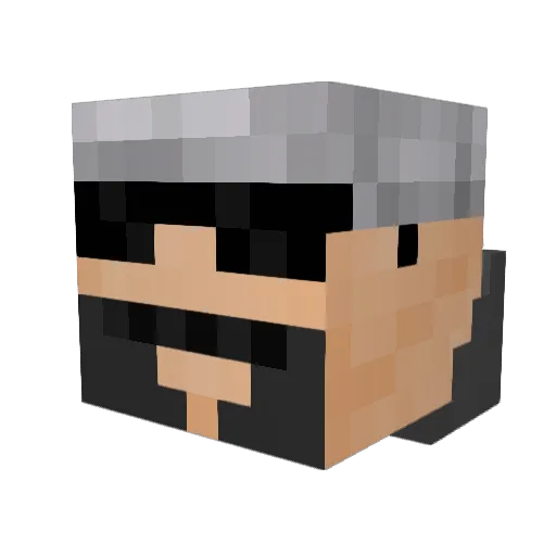 Perk_Eazzy23 Minecraft avatar head, 3D render