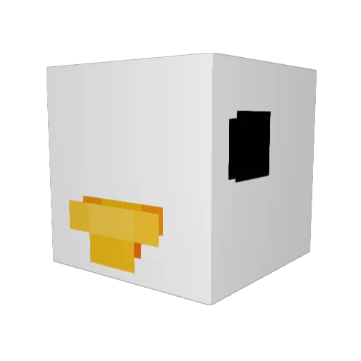 Perkerst0dder Minecraft avatar head, 3D render