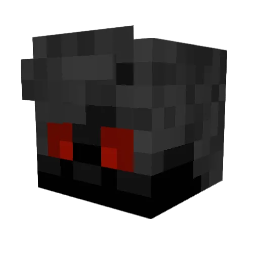 PermaZone Minecraft avatar head, 3D render