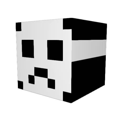 Pernicek21 Minecraft avatar head, 3D render