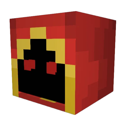 PerpetualDerp Minecraft avatar head, 3D render