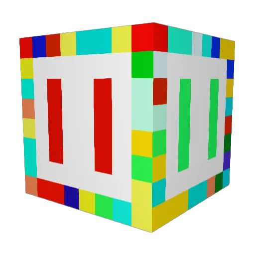 Perrotta123 Minecraft avatar head, 3D render