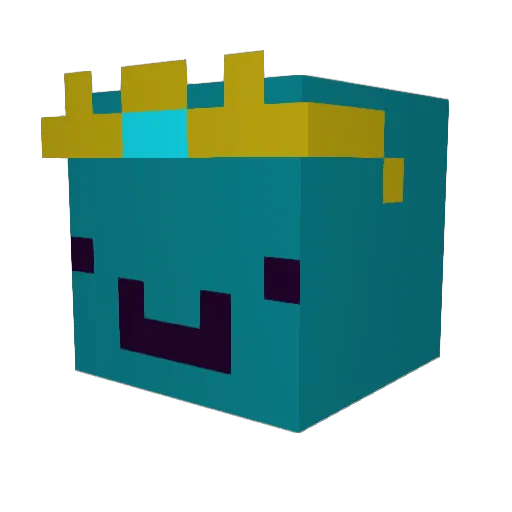 Perry978 Minecraft avatar head, 3D render