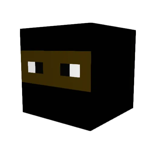 PerryPlatupus Minecraft avatar head, 3D render