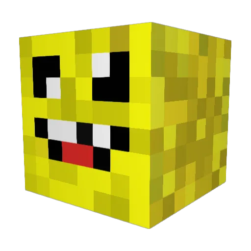 Perry_ita Minecraft avatar head, 3D render