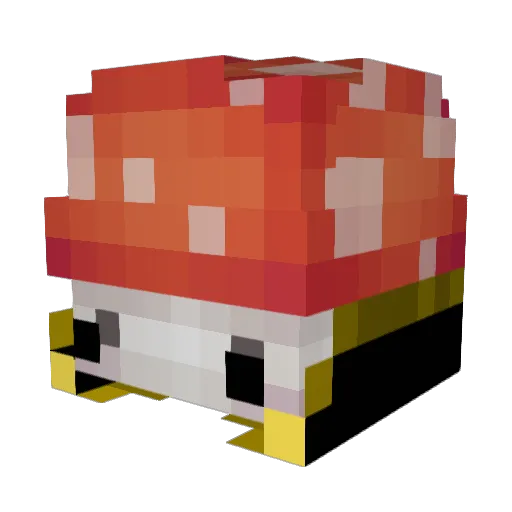 Persephone5524 Minecraft avatar head, 3D render