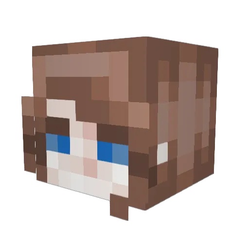 Persephone_Inc Minecraft avatar head, 3D render