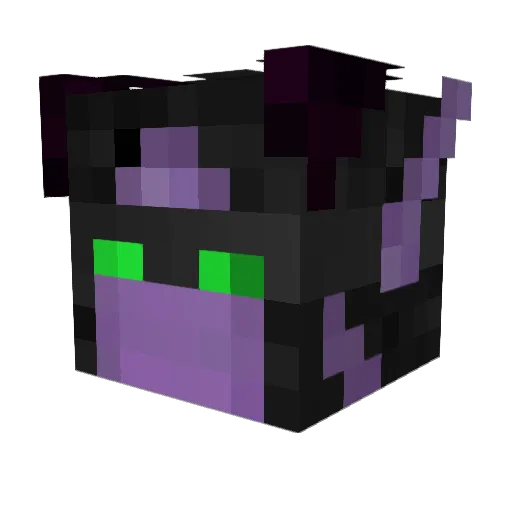 Persona_4u Minecraft avatar head, 3D render