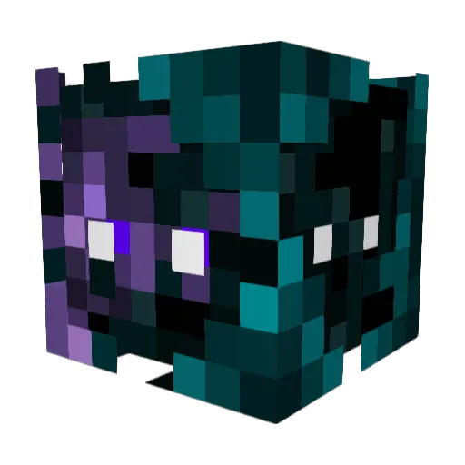 PersonalError Minecraft avatar head, 3D render