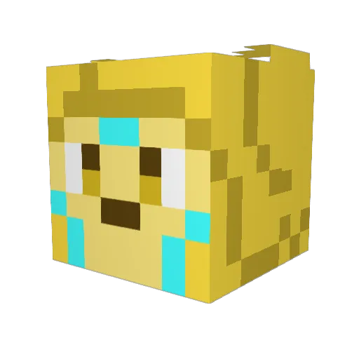 Perth_ssp Minecraft avatar head, 3D render
