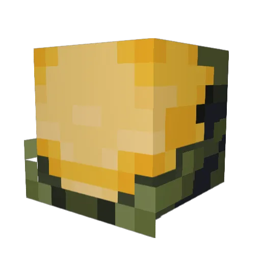 Pertichor Minecraft avatar head, 3D render