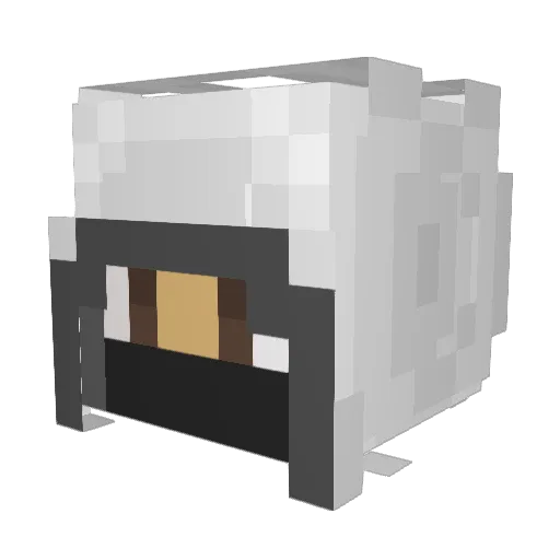 Pertinax_1 Minecraft avatar head, 3D render
