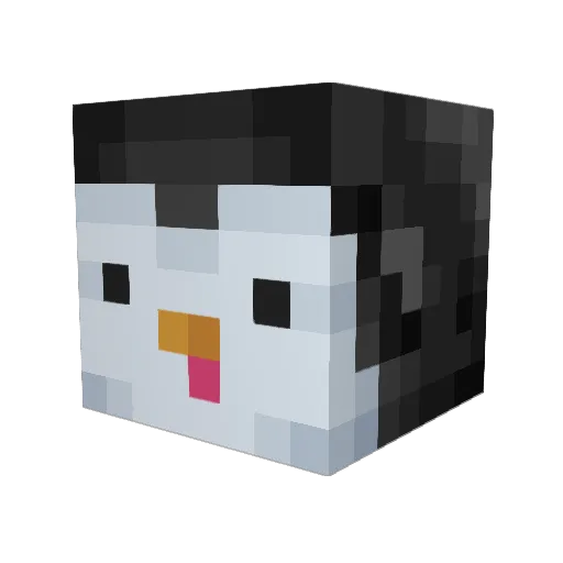 PerttiValo Minecraft avatar head, 3D render