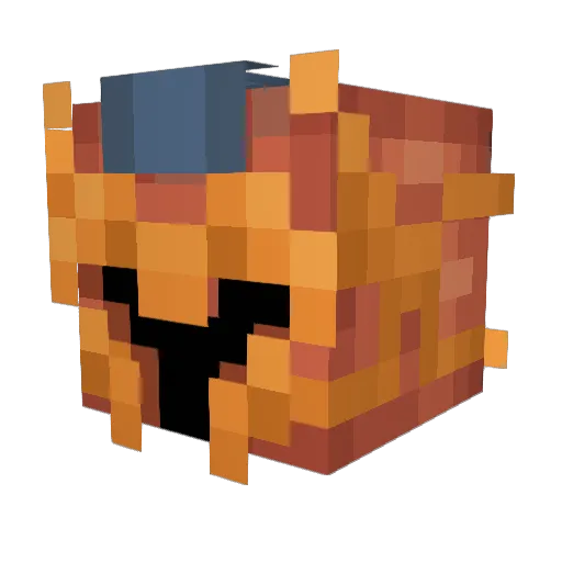 PeskySniper1 Minecraft avatar head, 3D render