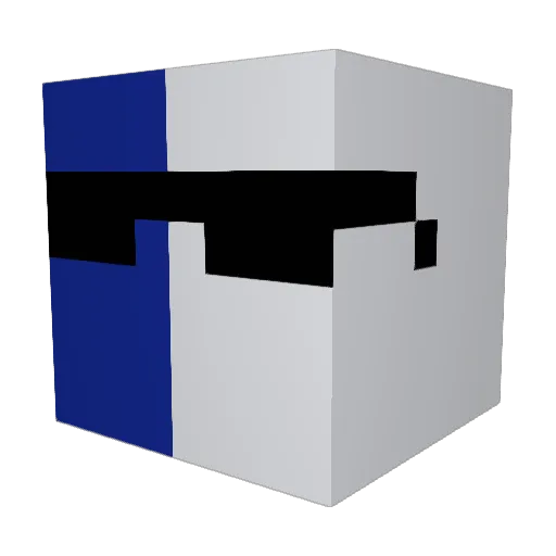 Pest1810 Minecraft avatar head, 3D render