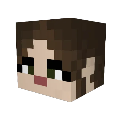 Pestilence742 Minecraft avatar head, 3D render