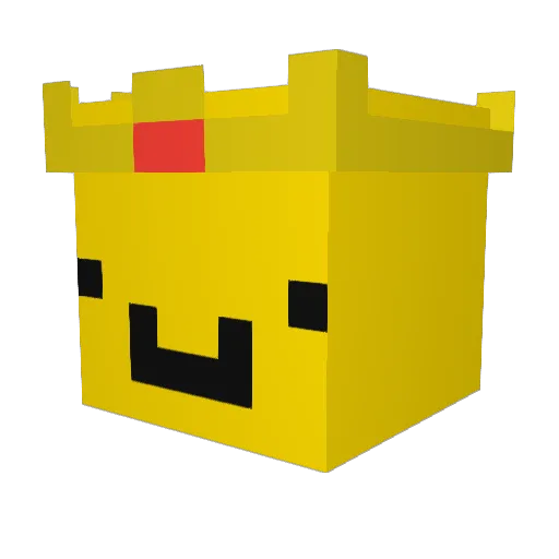 PetarE5 Minecraft avatar head, 3D render