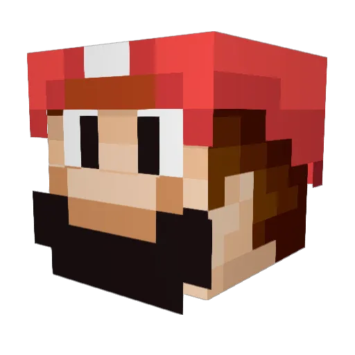 Peteboy91 Minecraft avatar head, 3D render