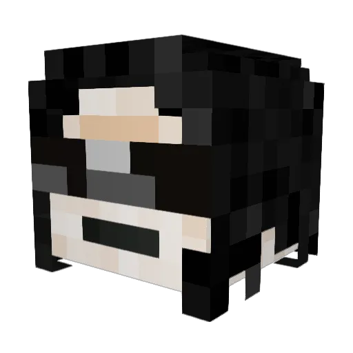 Peter071212 Minecraft avatar head, 3D render