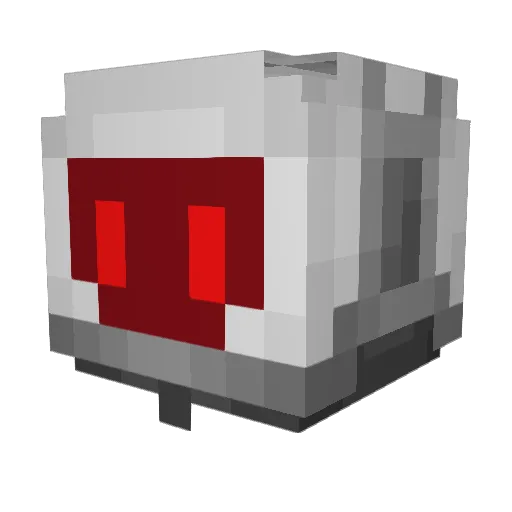 Peter2488 Minecraft avatar head, 3D render