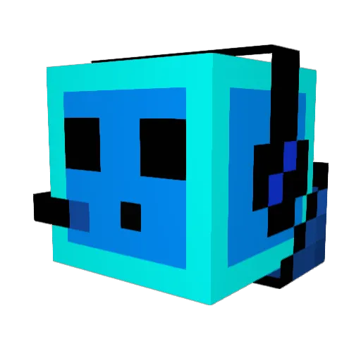 Peter94Pietro Minecraft avatar head, 3D render