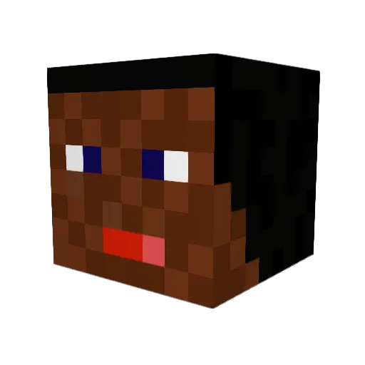 PeterJohnson3101 Minecraft avatar head, 3D render